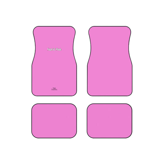 Fast & Pink Car Mat Set